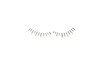 makeup false eye lashes on white background 
