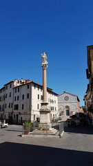 Lucca in Tuscany Italy, panorama and city views