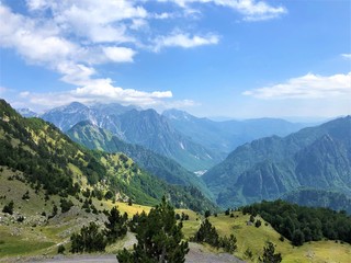 Fototapeta na wymiar Albania, Albanian Alps, Theth