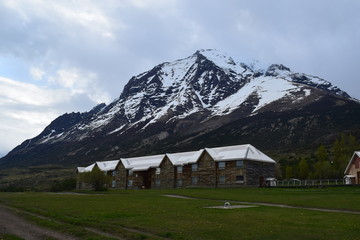 Hotel al borde de montaña