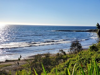 Beach of Isidora Cousi&ntilde;o Park, Lota, Bio Bio Regi&oacute;n, Chile