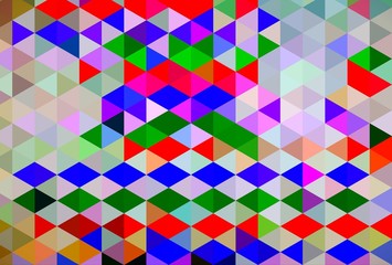 colorful abstract geometric background with triangles