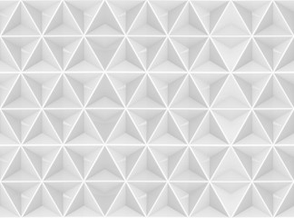 3d rendering. Seamless modern gray hexagonal shape pattern tile design wall texture background.