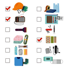 防災避難用グッズリスト