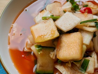 Korean traditional food water kimchi