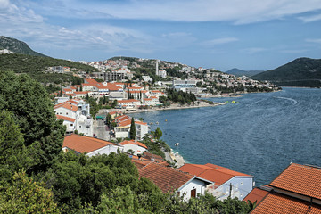 Fototapeta na wymiar City of Neum by the Adriatic sea