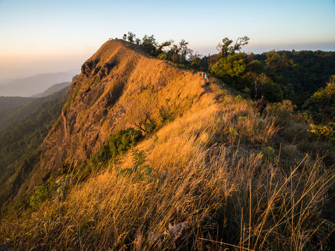 The Doi mon jong mountain in Chiangmai, Thailand