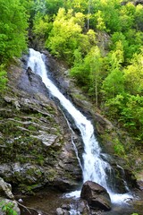 Fototapeta na wymiar Lotrisor waterfall