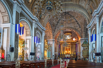 Obraz premium San Agustin Church in Manila, Philippines