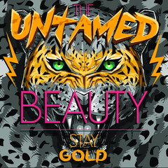 leopard illustration graphic design resource