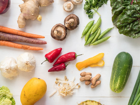 Vegetables For Asian Cuisine