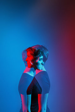 multi exposure portrait