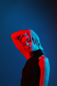 Young woman portrait.