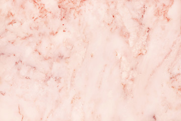 Rose gold marble texture background with high resolution, top view of natural tiles stone floor in luxury seamless glitter pattern for interior and exterior decoration.