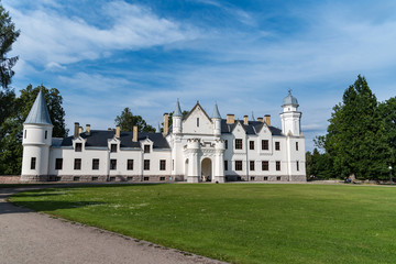 Old manor house (1876-1885), know as Alatskivi Loss (castle). Alatskivi, Estonia, Baltic States, Europe