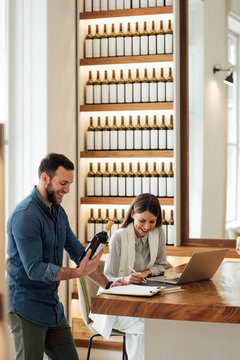 People Working at Winery