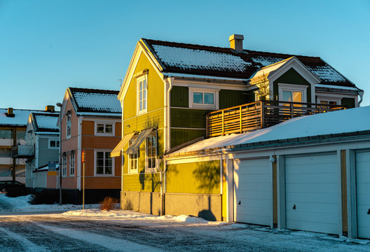Cozy Swedish neighborhood