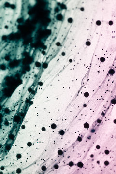 Abstract textures with slimes on white background
