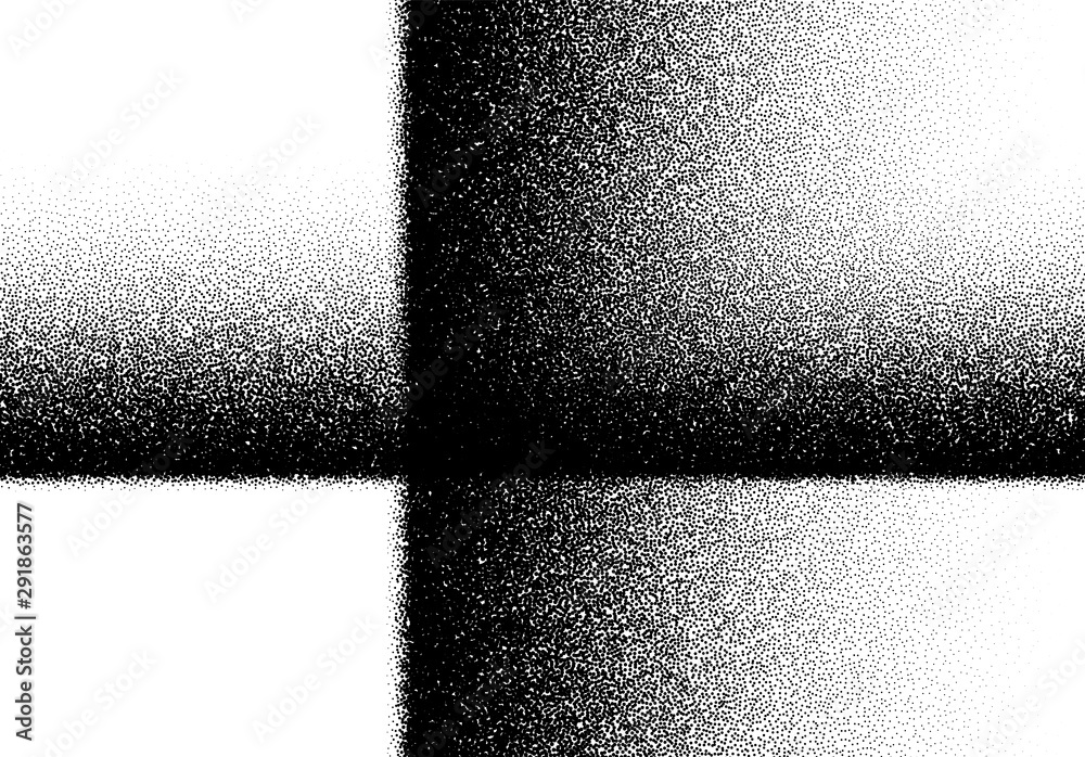 Poster Abstract background with layers of scattered dots