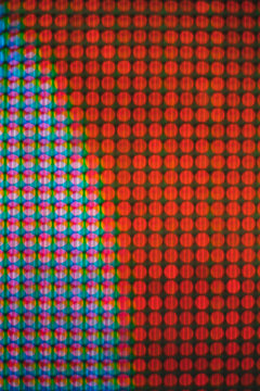 Bright lights pattern on black