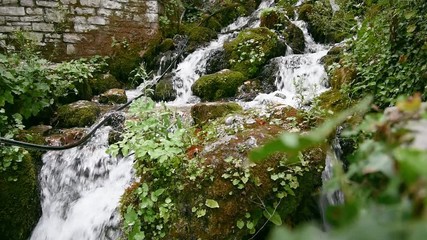 waterfall in forest