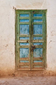 Door of Moroccan House