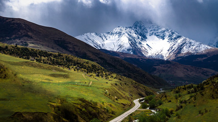 Kurtatinskoe gorge North Ossetia Russia