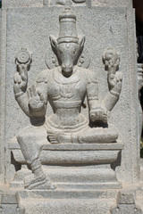 Ganesh statue in temple