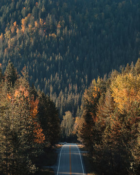 Highway in the Mountains