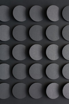 Circular dark background
