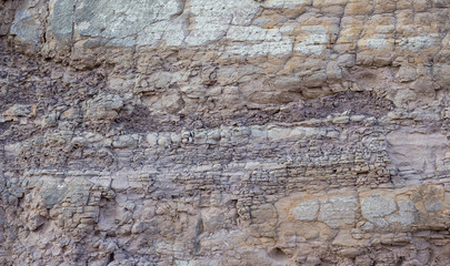 Obraz na płótnie Canvas texture of old stone wall