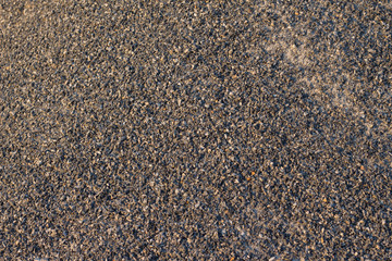 sand texture of dry soil