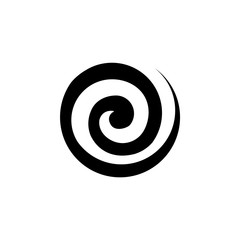 Abstract Circle spiral vector illustration