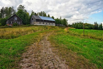 Abandned old farmhouse
