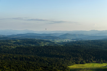 Panorama z Bezmiechowej