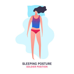Sleeping position image