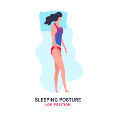 Sleeping position image