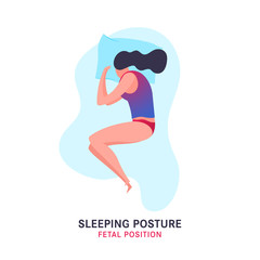 Sleeping position image