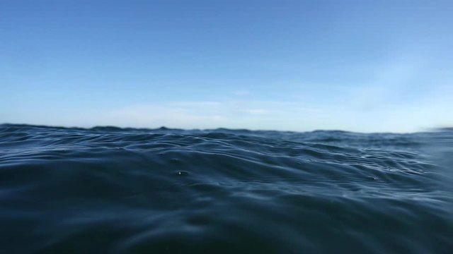 The slow motion of the water surface creates a beautiful bokeh effect. when water flows down from the lens, interesting optical effects and caustics are created.
