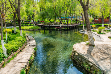 Fototapeta na wymiar China Urumqi Shuimogou Park 09