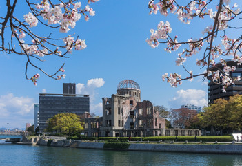 A-Bomb Dome at Hiroshima, Japan