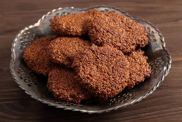Amaranth cookies.
