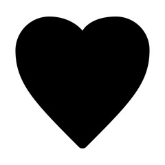 Vector image of a heart icon Isolated