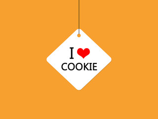 Love cookie