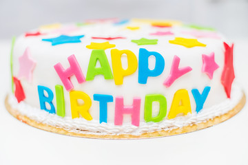 great beautiful cake for a happy birthday