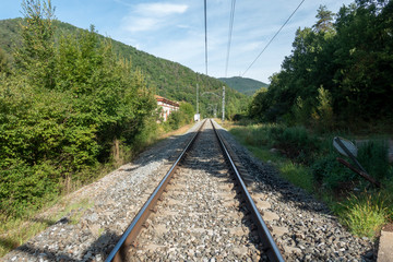 The ter route through the interior of Girona