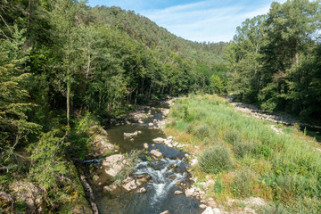 The ter route through the interior of Girona