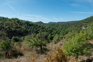 The ter route through the interior of Girona
