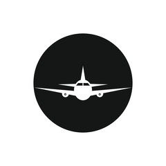 airplane icon symbol vector design