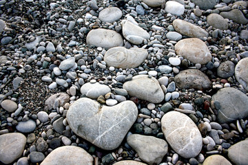 pebbles on the beach